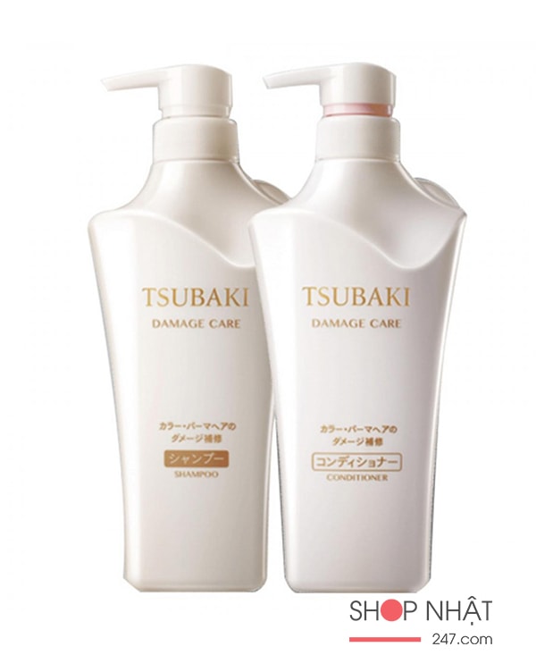 Bộ dầu gội & xả của Tsubaki Shiseido dưỡng ẩm