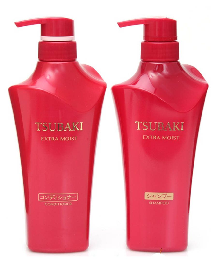 Bộ dầu gội & xả của Tsubaki Shiseido dưỡng ẩm