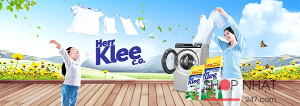 Bột giặt cao cấp Herr Klee C.G túi 3kg