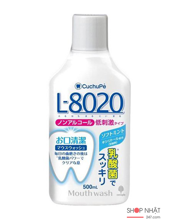 Nước súc miệng L-8020 - 500ml Fresh mint