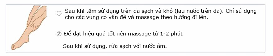 Kem mặt nạ massage chân  Predia Fango Leg Massage