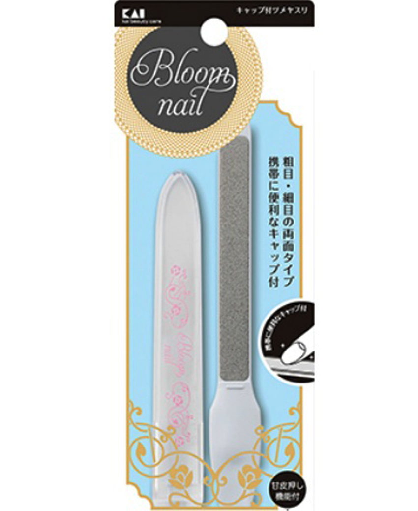 Dũa móng tay có nắp đậy Bloom KAI