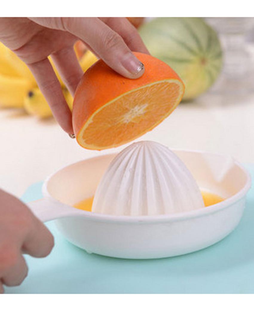 Dụng cụ vắt cam chanh cỡ to có tay cầm Inomata nội địa Nhật Bản